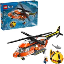 Productfoto van LEGO City Kustwacht helikopter Constructie