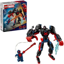 Productfoto van LEGO Marvel Miles Morales Mecha vs. Spider-Man