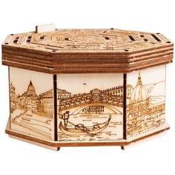 Productfoto van Escape Welt Secret Maze Box houten puzzel