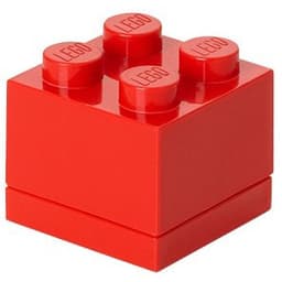 Productfoto van Room Copenhagen LEGO Mini Box Lunchbox Rood