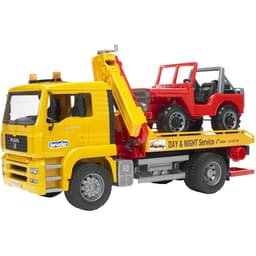 Productfoto van bruder MAN TGA Takelwagen met Jeep