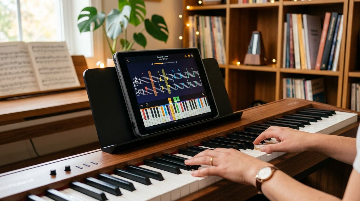 Beste piano app om te leren spelen: keuzehulp