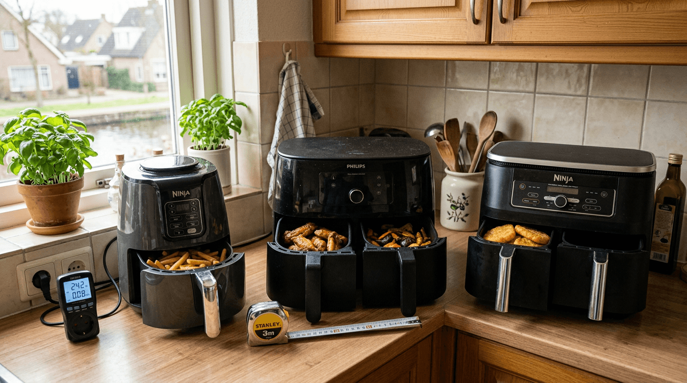 Airfryer kopen zonder te vallen voor liters en wattages