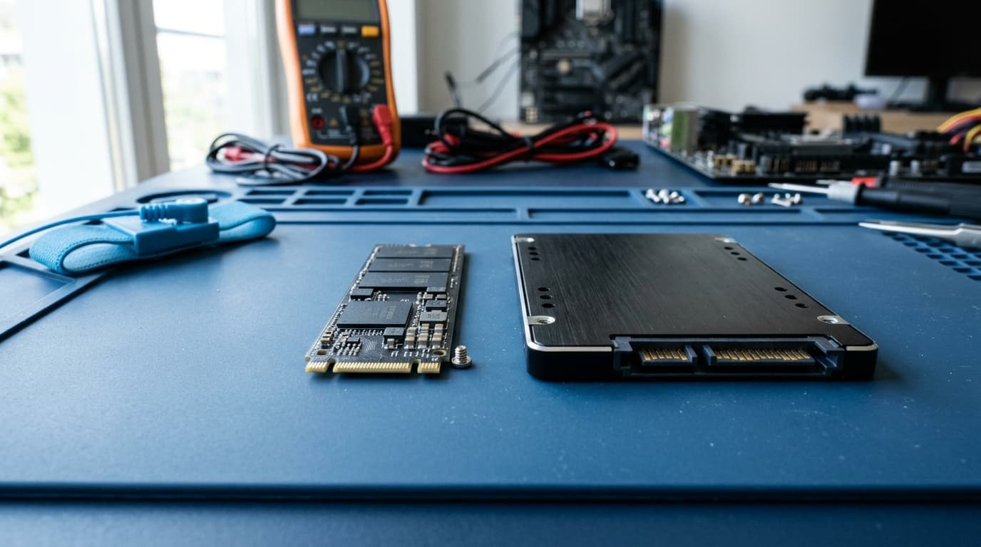 NVMe of SATA SSD: wat moet je kiezen? (2026)