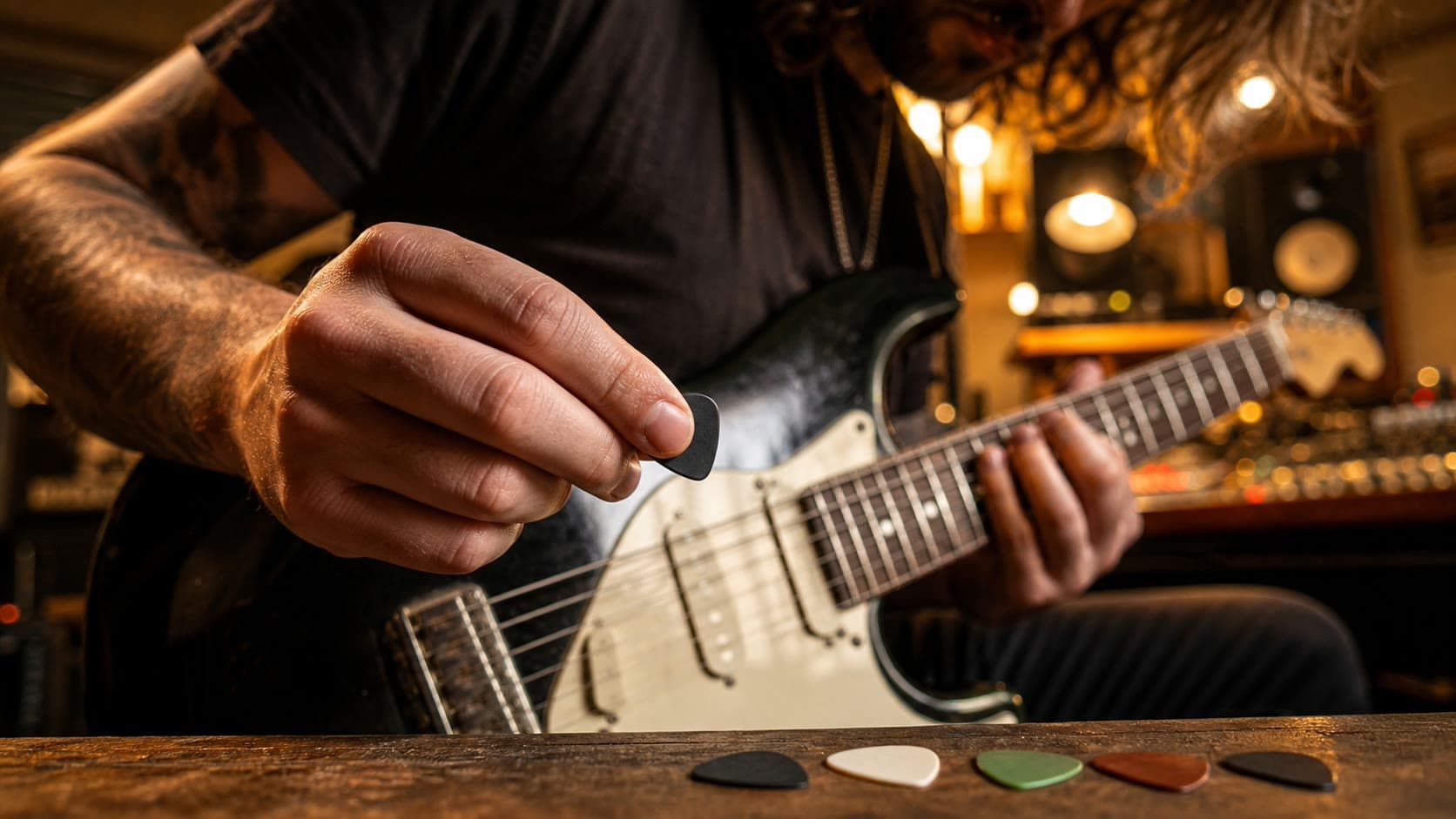 Gitaar plectrum kiezen: zo pak je het aan