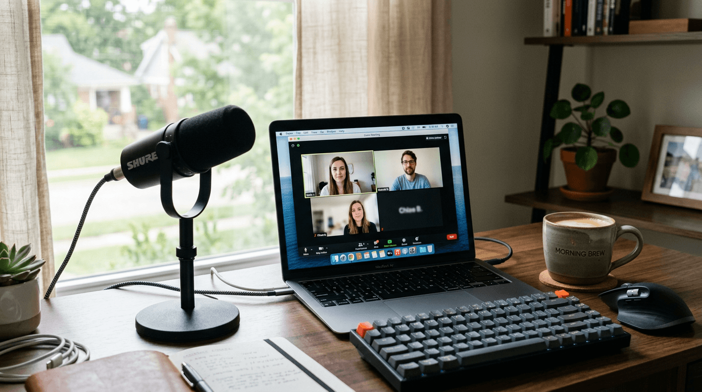 Microfoon-ruisonderdrukking bij videobellen: wat AI kan dat je headset niet kan