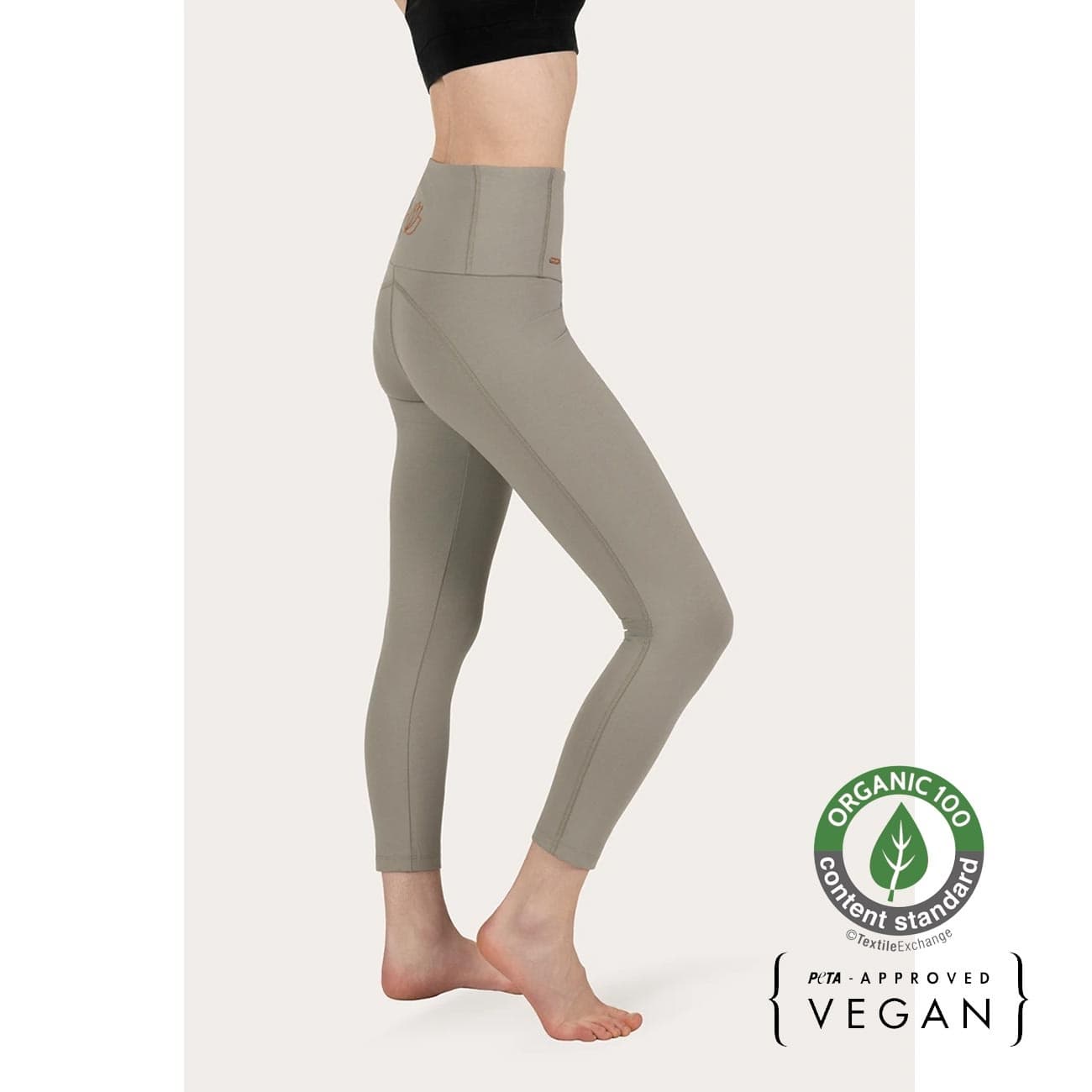 Urban Goddess Surya 7/8 Yoga Legging │ Smokey Quartz