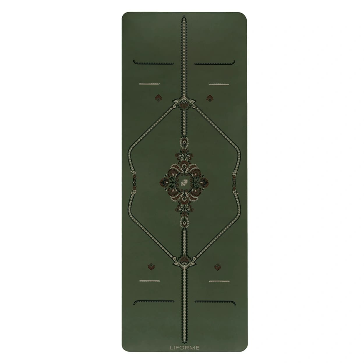 Liforme Liforme Yogamat - Mindful Garden - Deep Forrest
