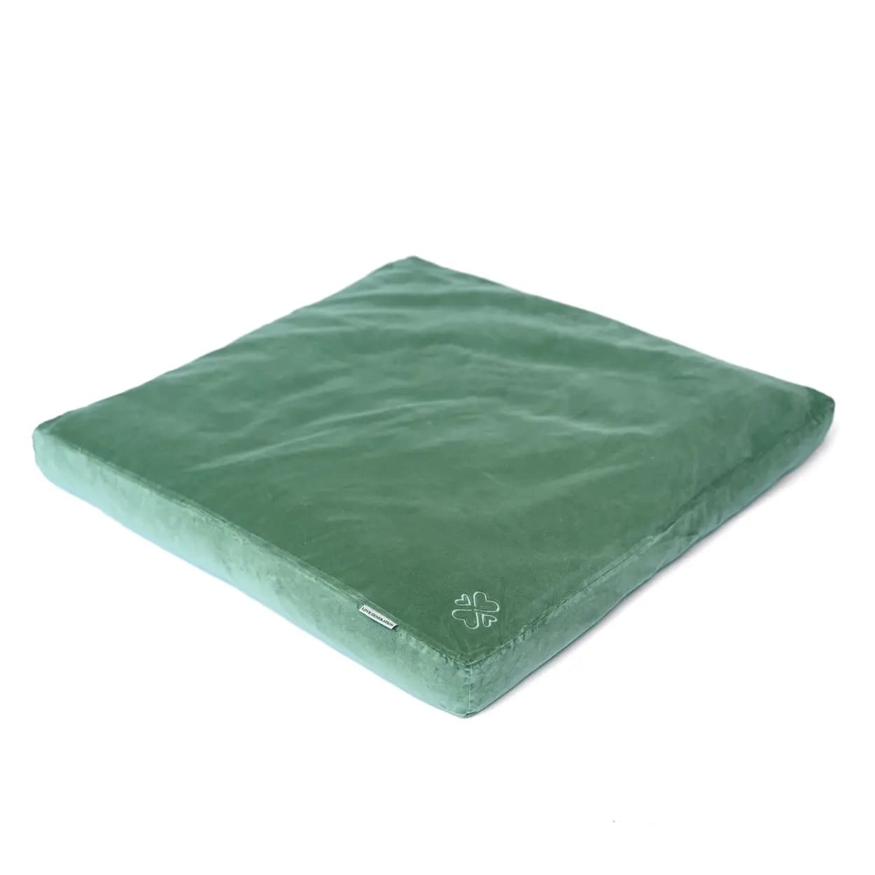 Love Generation Meditatiemat │ Zabuton │ Velvet │ Sea Green
