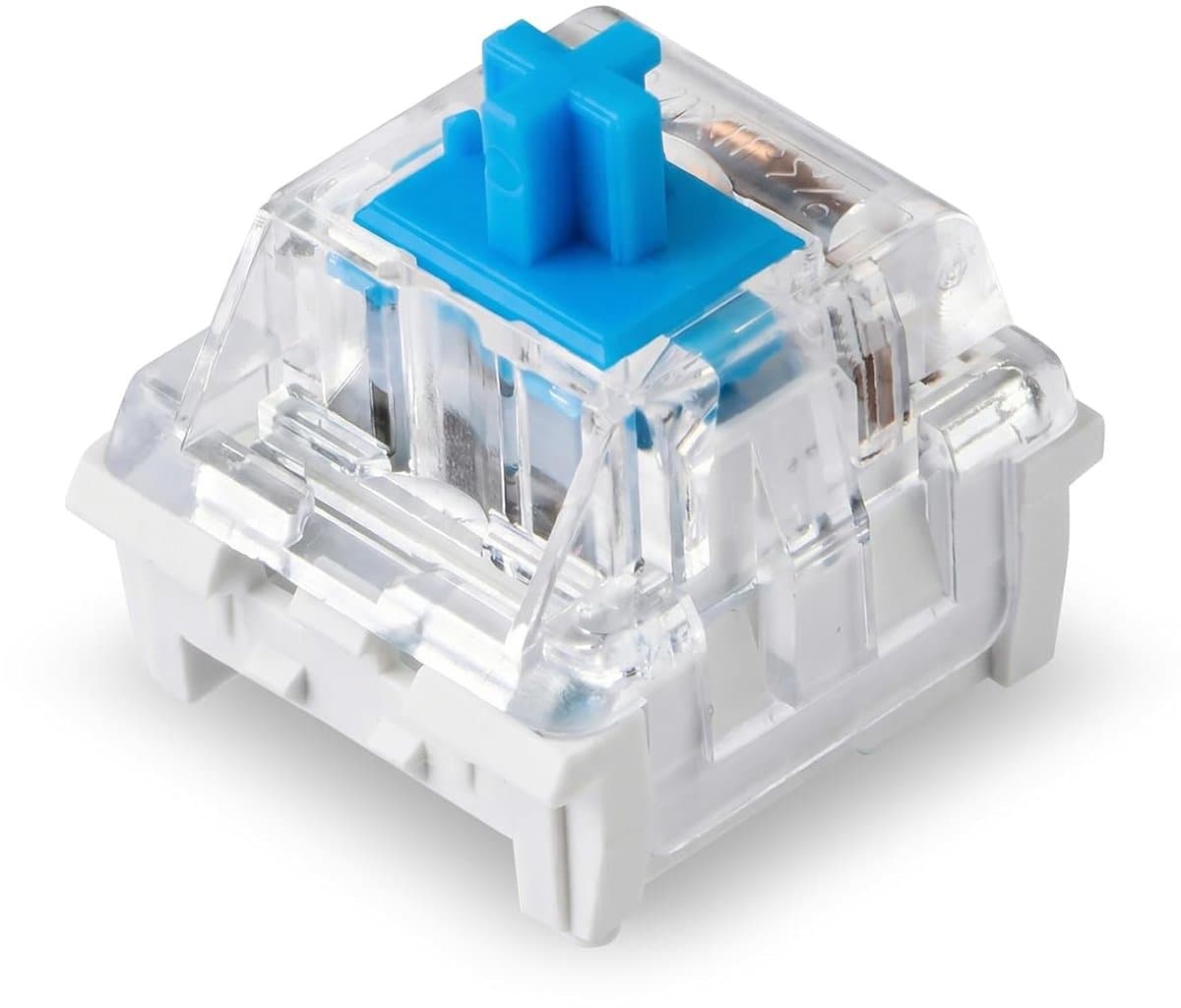 200 accessoires voor mechanische toetsenborden - Toetsen - DIY hot-swappable kruisvormige schakelaars - Klikkend, nauwkeurig typen, stofbestendig, universele vervangingsonderdelen voor kantoor en gaming - Blauw