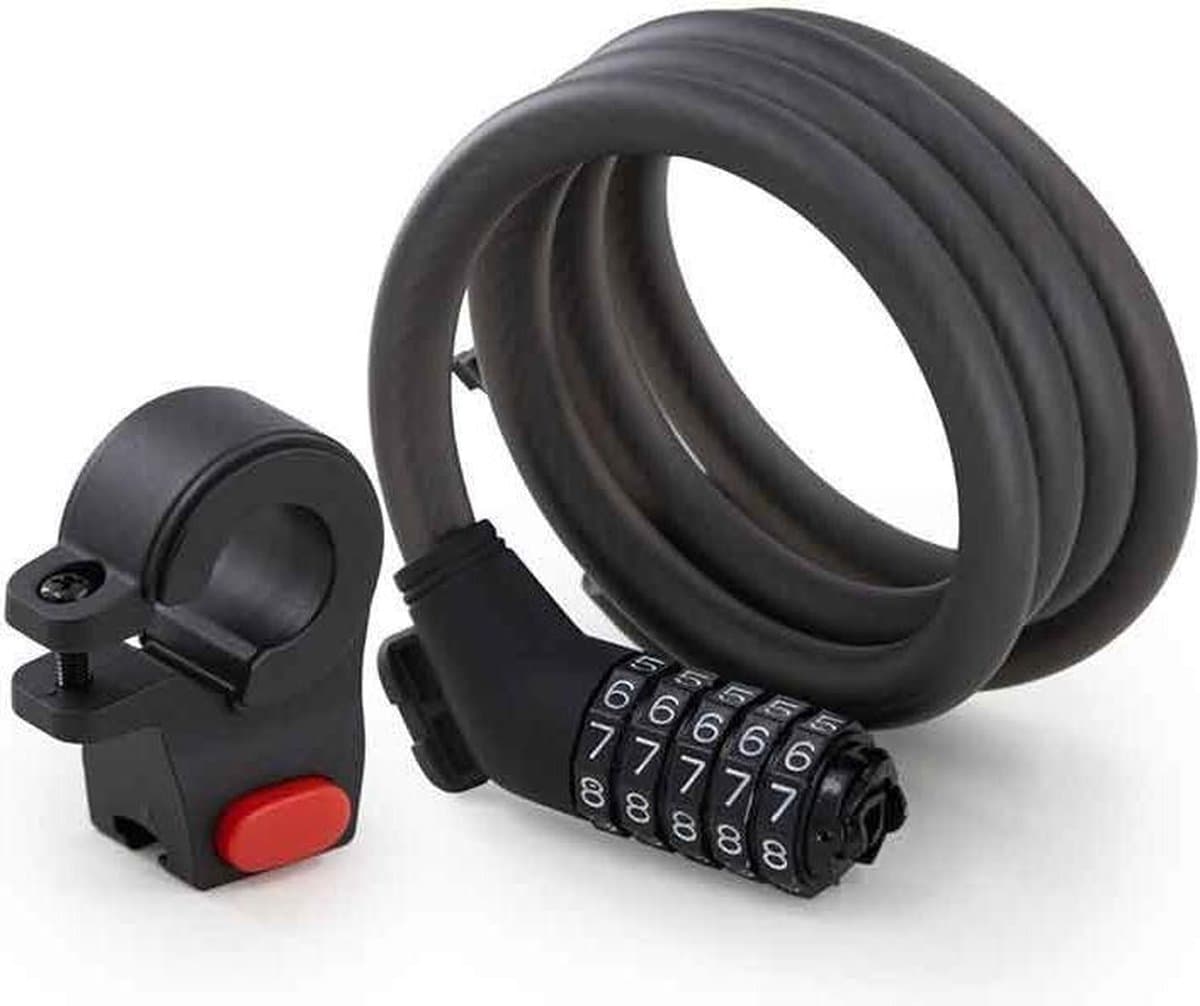 Ninebot Segway Cijferslot 120 cm - Zwart, 5-cijferig - afbeelding 1