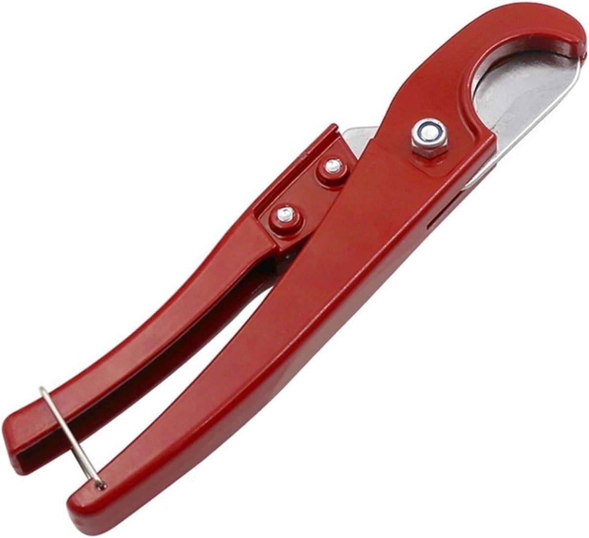 Kunststof Pijpsnijder - Buizensnijder Schaar - Pijpen Snijden - Arbeidsbesparend Ontwerp - 200X39mm - Rood