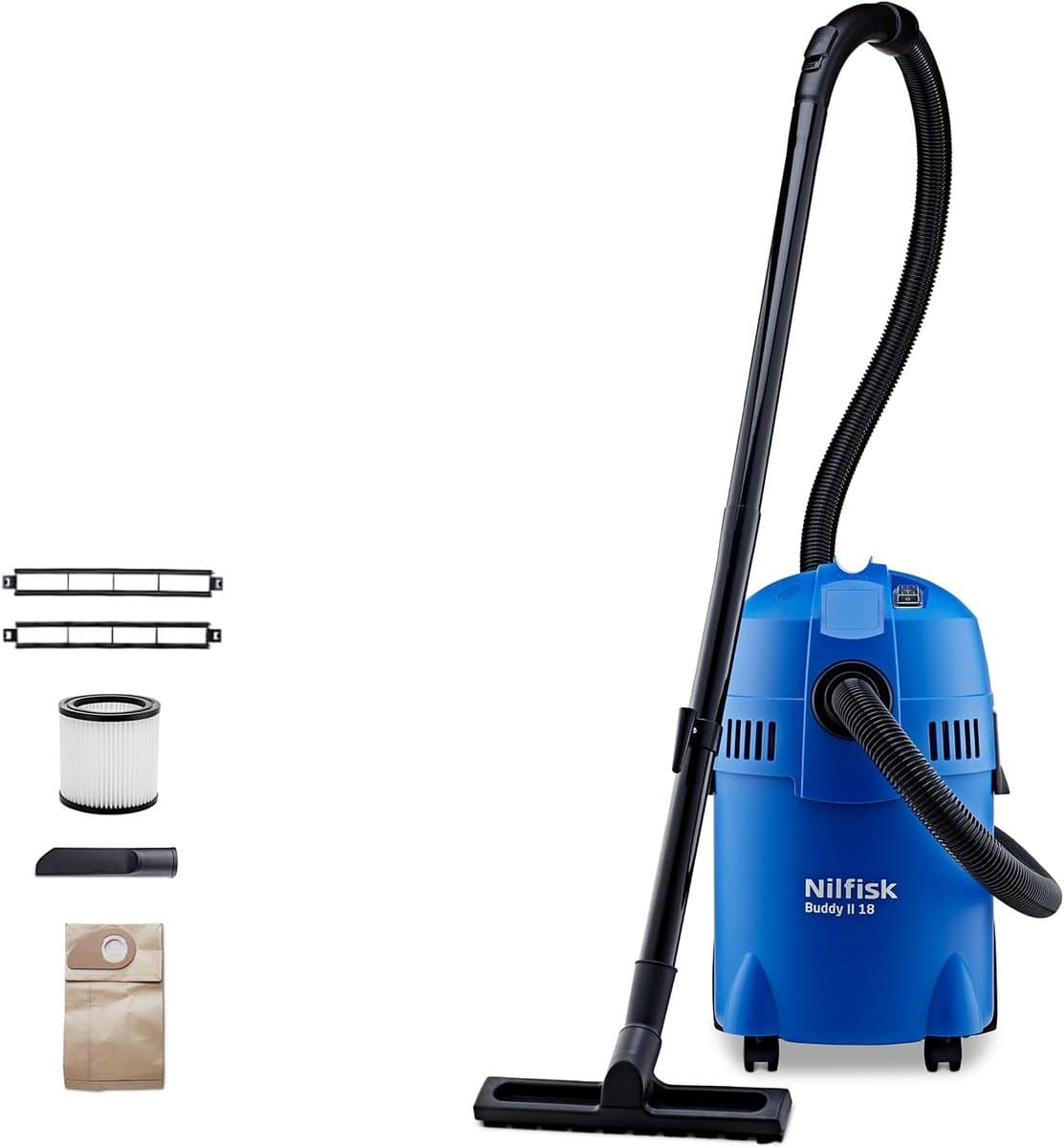 Nexvo® Karcher - Karcher Stofzuiger - Bouwstofzuiger - Festool Stofzuiger - Bouwstofzuiger Zonder Zak - Blauw - 53cm x 33cm x 53cm