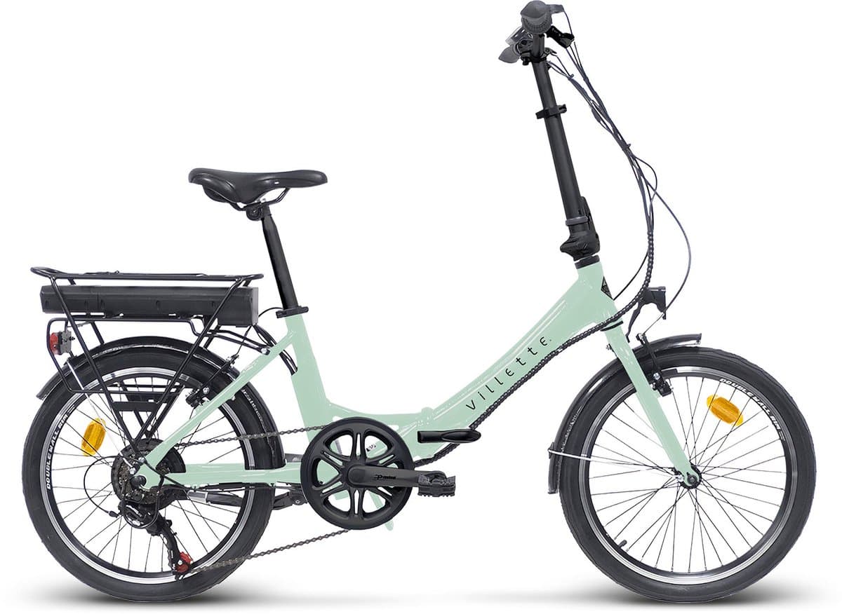 Villette le Pliage vouwfiets e-bike 10.4 Mint Green