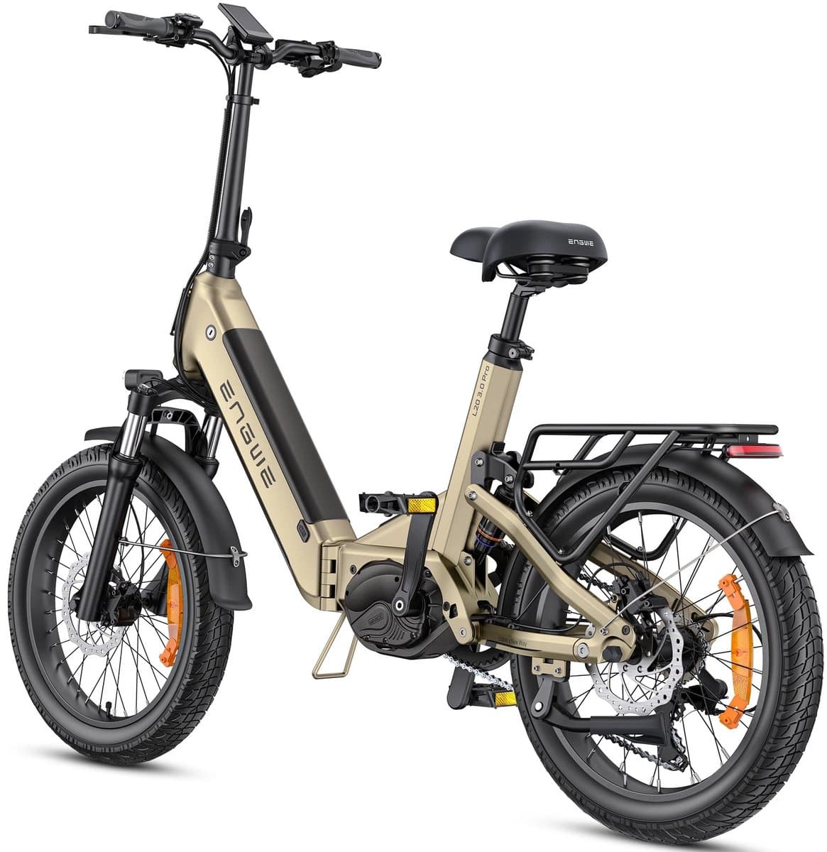 ENGWE L20 3.0 Pro Elektrische Fiets – 160 km Actieradius – 48V 15Ah Verwijderbare Batterij – 8A Snelladen (2u) – 100 Nm Koppel – Compacte Full Suspension – App Connect – Shimano 7 Versnellingen – Hydraulische Schijfremmen