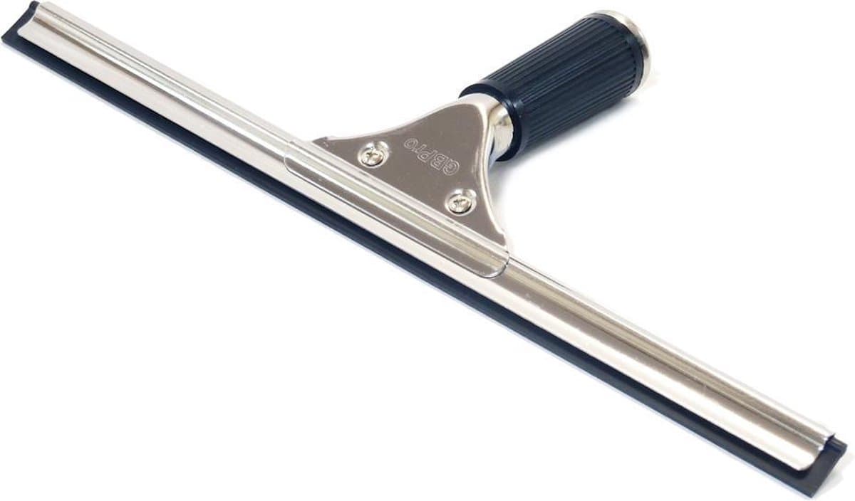 GBPro Professionele Raamtrekker 35 cm – RVS Raamwisser – Streeploos Ramen Lappen – Glasbewassing