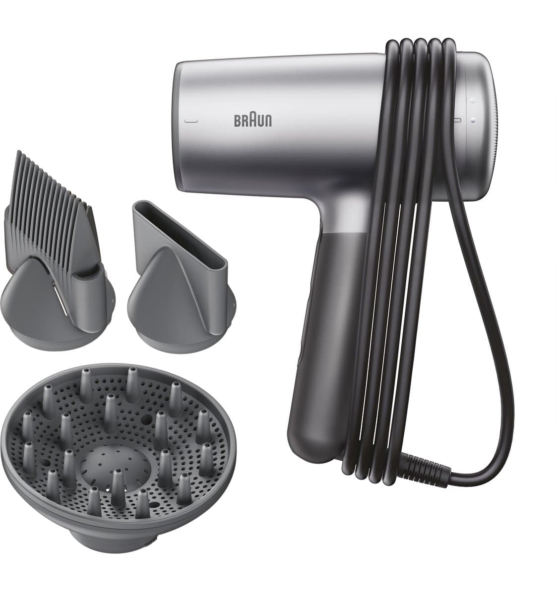 Braun HD4.3 Super Iontec Föhn BRHD435E - Haardroger - Föhn inclusief diffuser en Kam - NTC Technolog - afbeelding 1