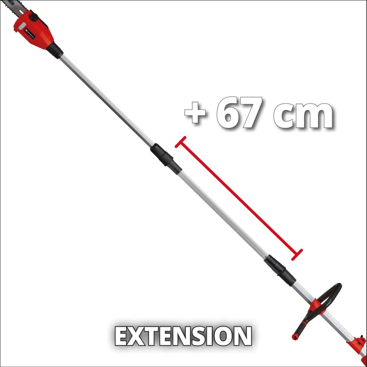 Einhell GE-LM 36/4in1 Li BL Solo: 4-in-1 accu tuin-multitool