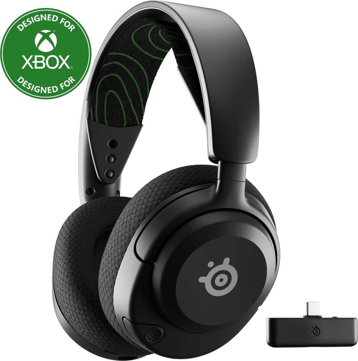 SteelSeries Arctis Nova 5X Wireless - Draadloze Gaming Headset - 60 uur accuduur - Xbox, PlayStation, PC, Switch & Mobiel - Zwart