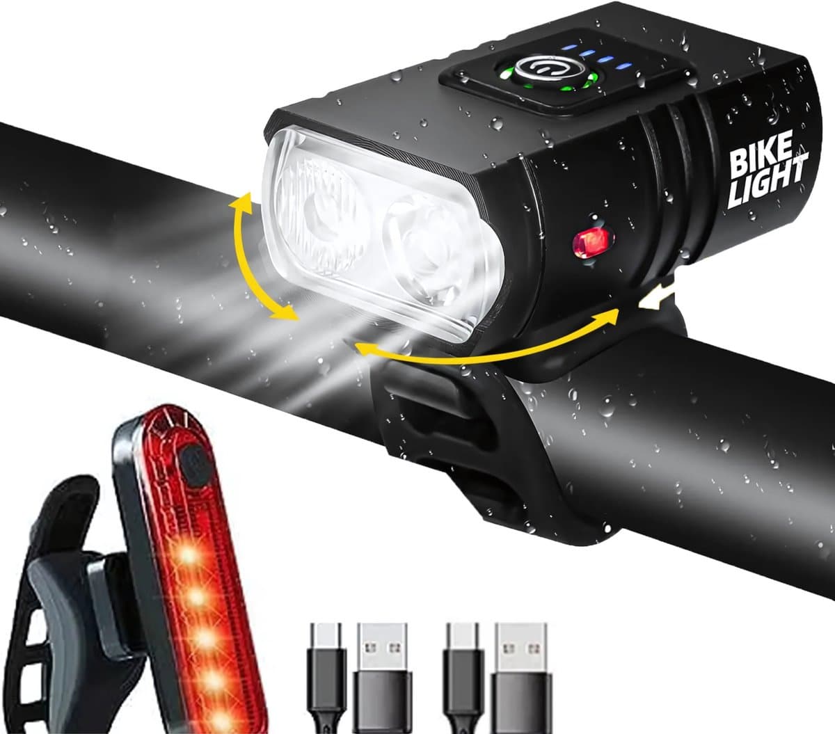 Luxamore ClearPath LED Fietsverlichting 1000 Lumen USB