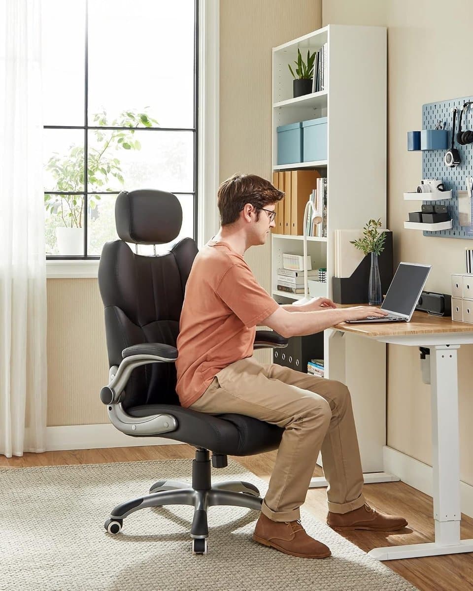 Bobbel Home - Ergonomische bureaustoel - Zwart