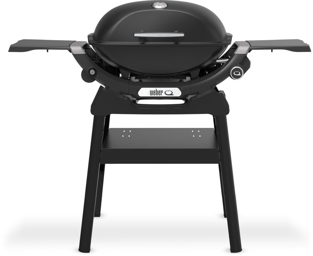 Weber Q 2200N Gasbarbecue met compact stand zwart. Gewicht 22KG 102 x 50 x 126 cm - afbeelding 1