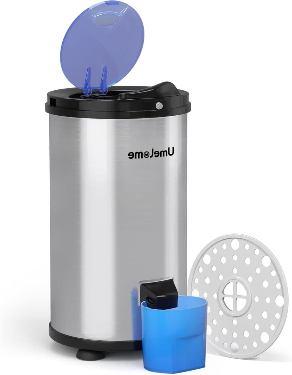 RFWR® Energiezuinige 4kg Wasdroger met 3200 RPM en Gravity Drain