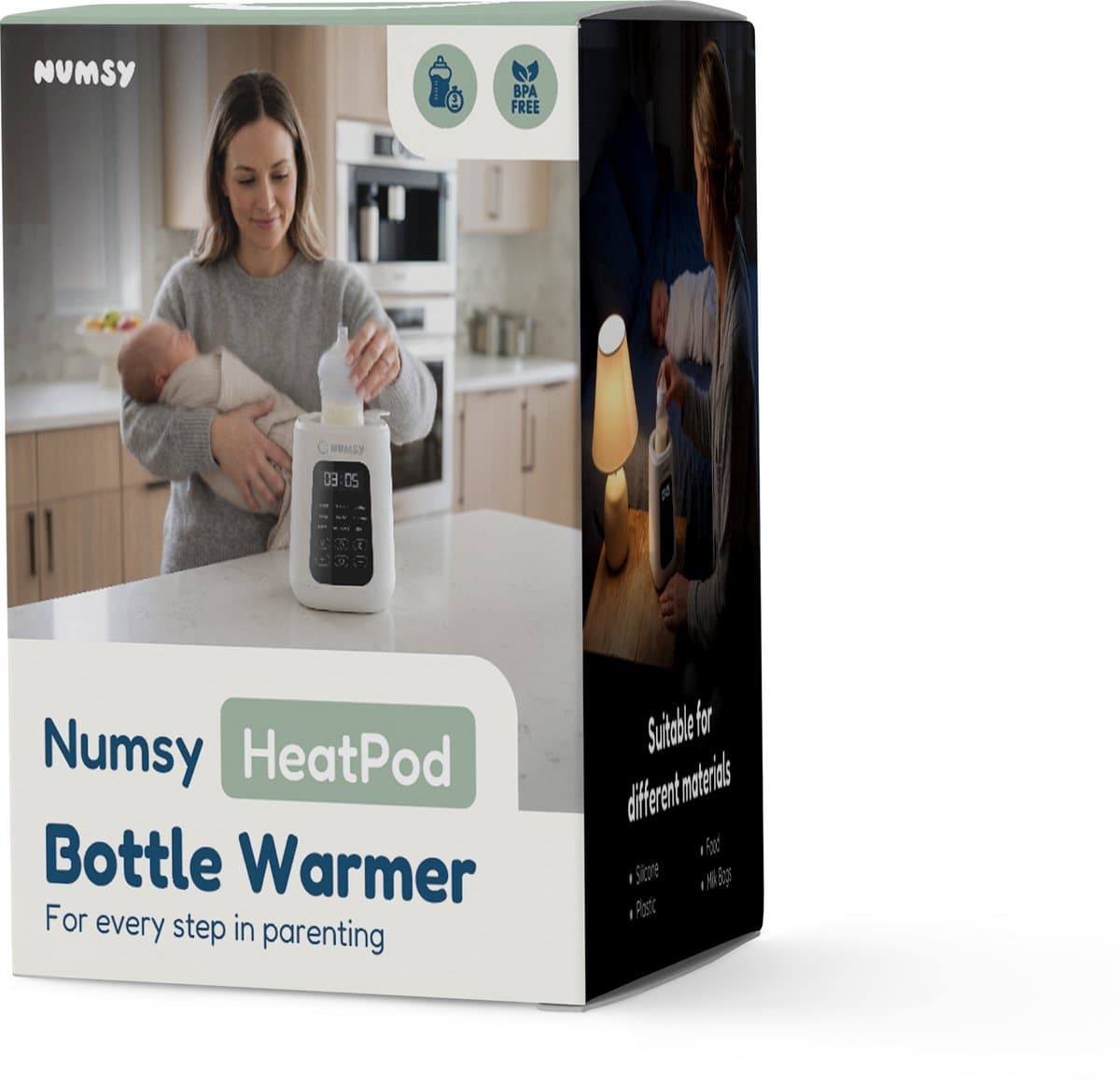 Numsy Heatpod Flessenwarmer · Melkverwarmer