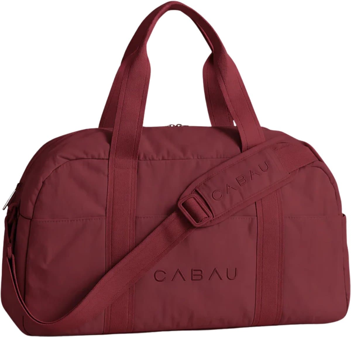 Cabau - Bloom Bag - Sporttas voor Dames - Cherry - 37,5 Liter - 5 Vakken + 2 Ritsvakken - Gym & Weekendtas - 50x27x20 cm