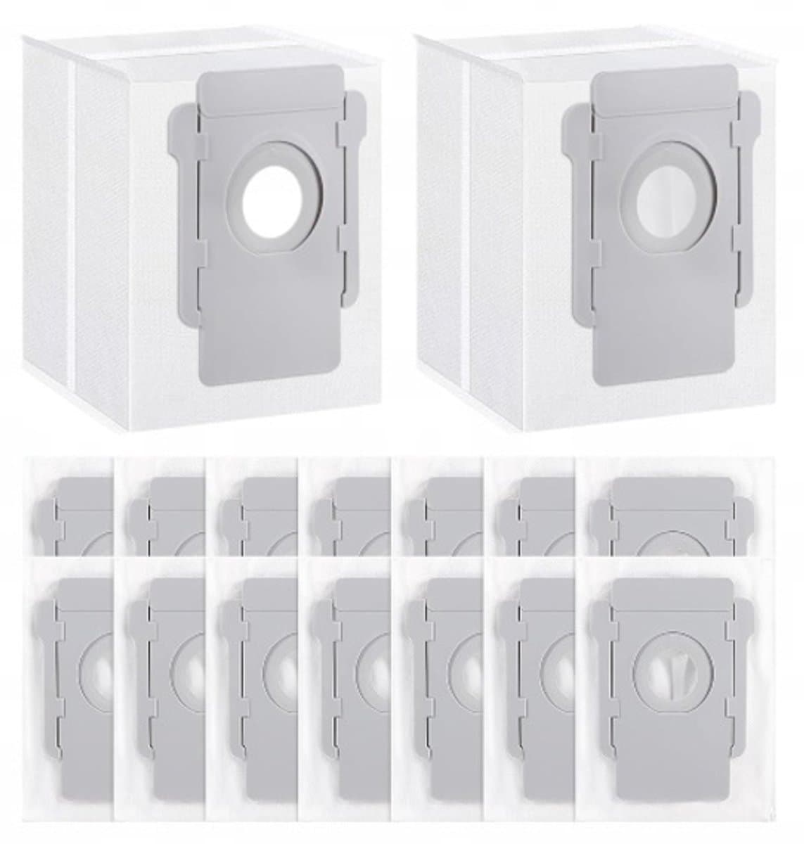 16 stuks stofzuigerzakken - Voor iRobot Roomba i3 i3+, i4 i4+, i5 i5+, i6 i6+, i7 i7+, i8 i8+, j5 j5+, j6 j6+, j7 j7+, j8 j8+, j9 j9+, s9 s9+, 104 105 405 504 505 705, 10 Max-Essential Robot Vacuum
