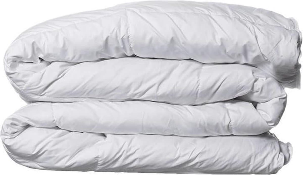 Topmerk Dons winter dekbed (B-keuze) hoogwaardig 100% RDS gecertificeerd halfdons warm winterdekbed. – Litsjumeaux – 240x220 cm DUURZAMERE KEUZE