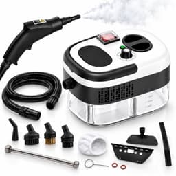 Productfoto van Stoomreiniger - Draagbare Vlekkenreiniger met Stoomfunctie - Tapijtreiniger - Bankreiniger - Meubelreiniger - 2500 W - 6 Stoomstanden