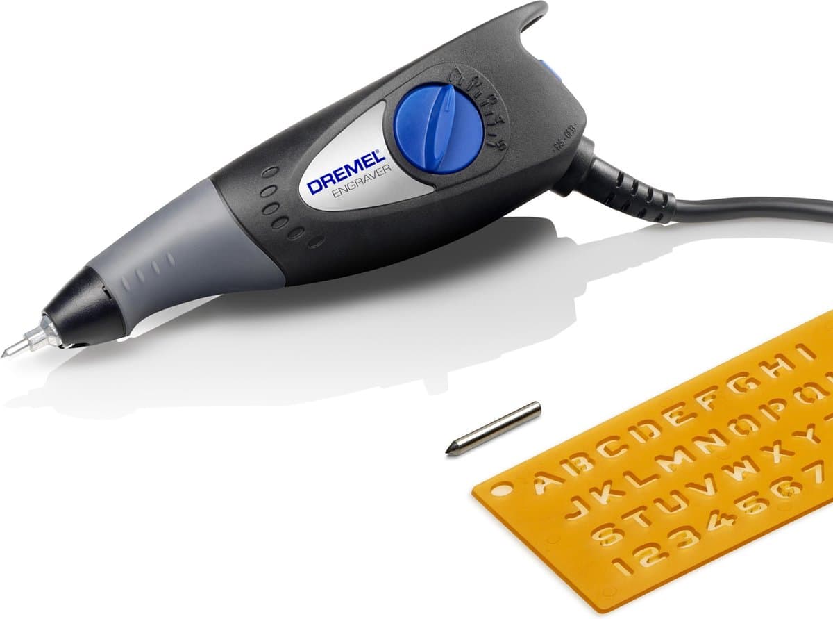 Dremel 290 Graveerpen 35W met sjablonen en graveerpunt - afbeelding 1
