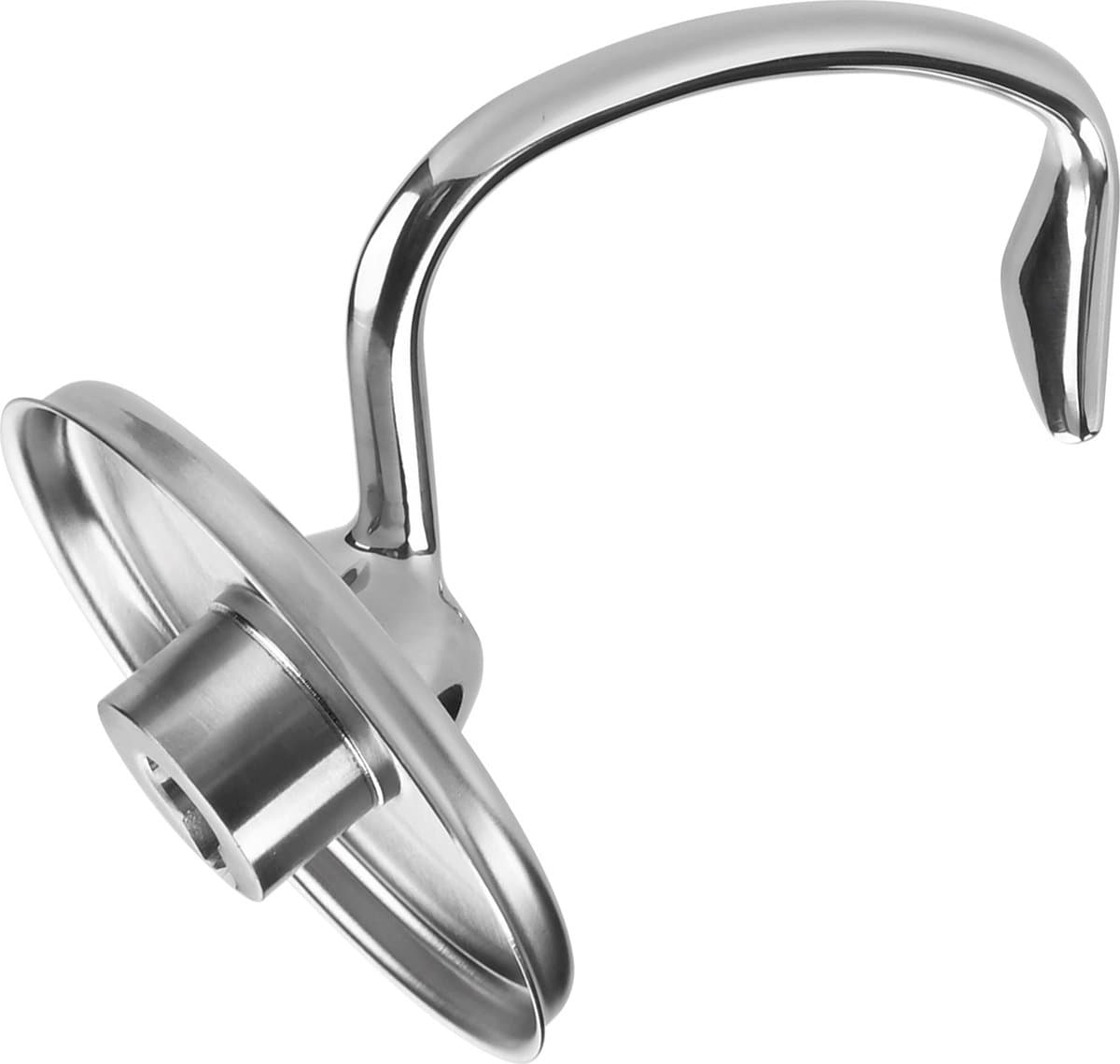 Roestvrijstalen Deeghaak K45DH voor KitchenAid 4,5-5 Quart Tilt-Head Stand Mixers Artisan & Classic Series van MMOBIEL - Vervangende Broodhaak - Mengaccessoire Vervanging – Vaatwasmachinebestendig