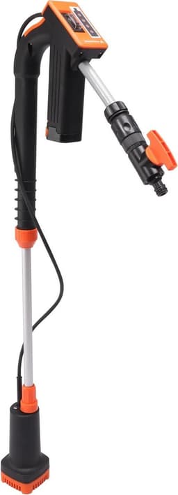 Productfoto van Dompelpomp - Waterpomp Draadloos - Tuin Irrigatie - Verwijderbare Batterij - 11m Opvoerhoogte - Oranje