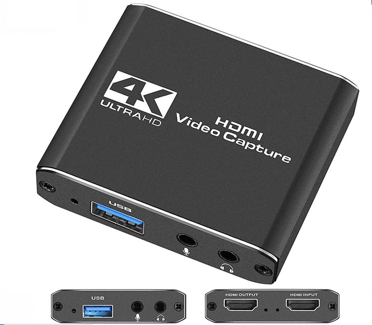 WiseGoods Luxe HDMI Capture Card - USB, compact