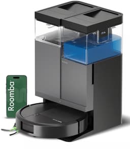 Productfoto van iRobot Roomba Combo Plus 415 Robotic Vacuum Cleaner Black