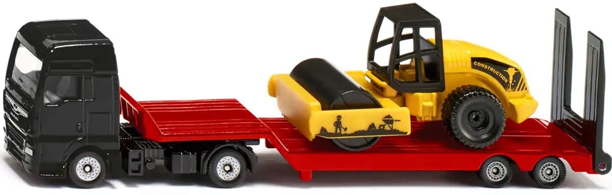 SIKU Super MAN Lkw met wals: dieplader + wals 17,4 cm - afbeelding 1