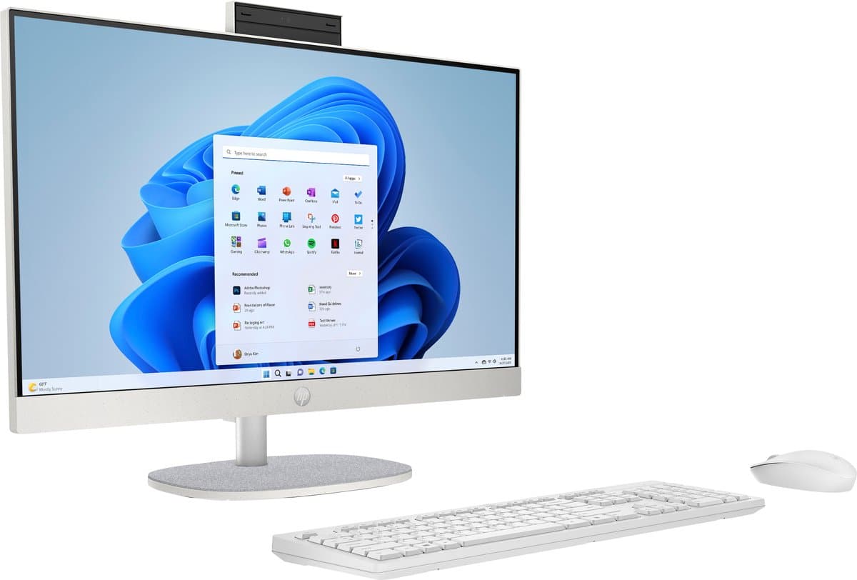 HP 24-cr0751nd All-In-One: i5, 16GB RAM, 1TB SSD, compleet