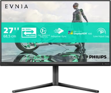 Philips Evnia 27M2N3800A - Dual Mode 4K gaming monitor