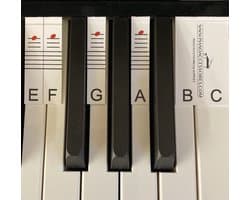 Piano Notenwijzer - Noten Leerkaart