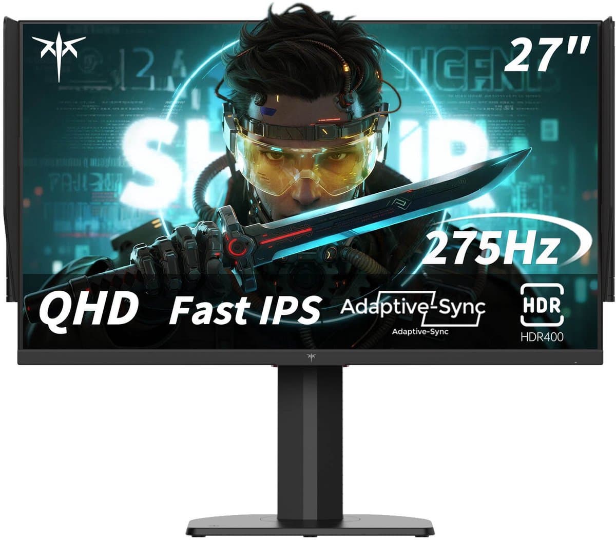KTC H27E8 27" Gaming Monitor - QHD 2560×1440 - Fast IPS - 240Hz (275Hz OC) - HDR400 - Zwart