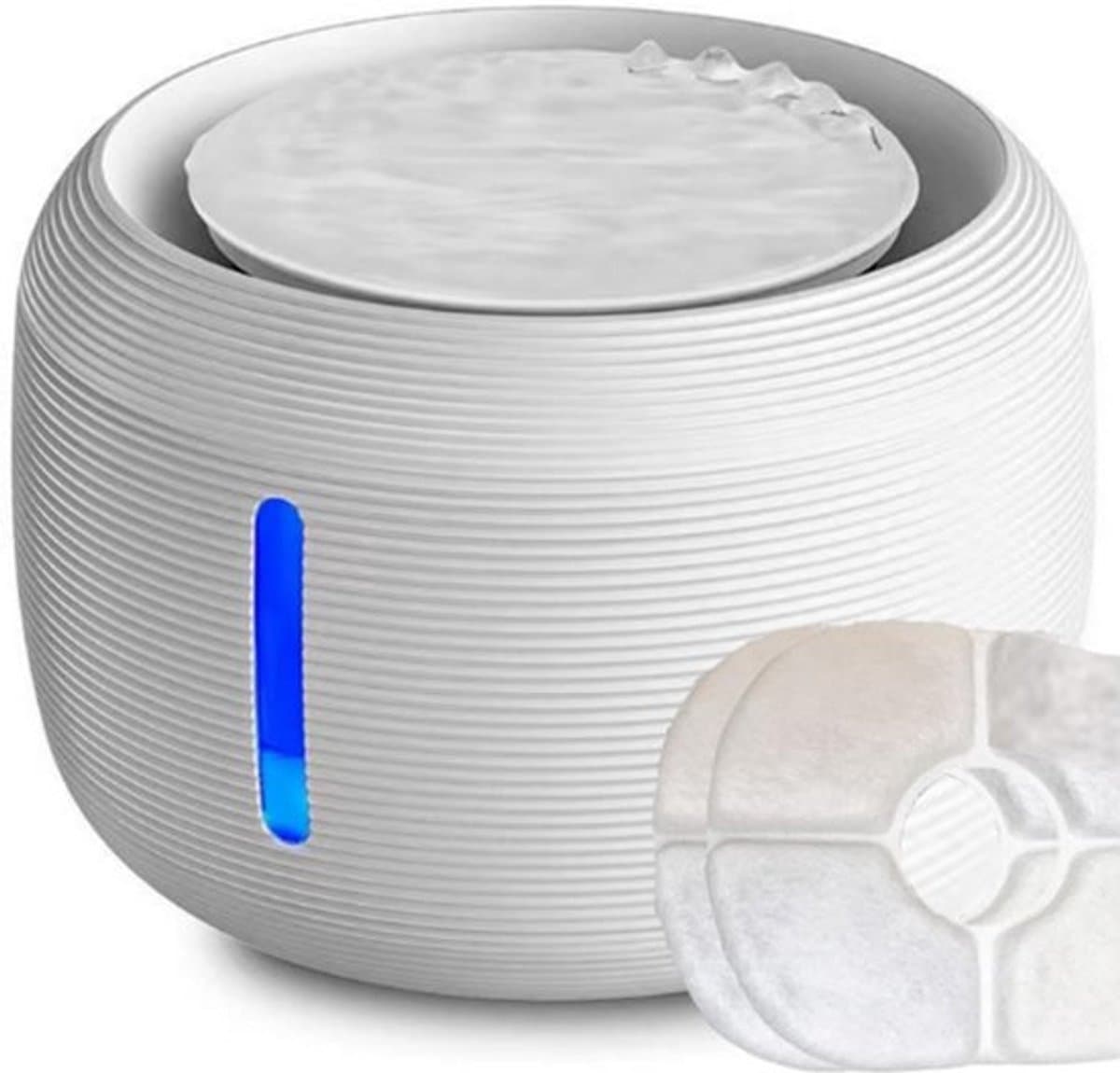 Viervoeter Drinkfontein 2.5L met led en 2 filters