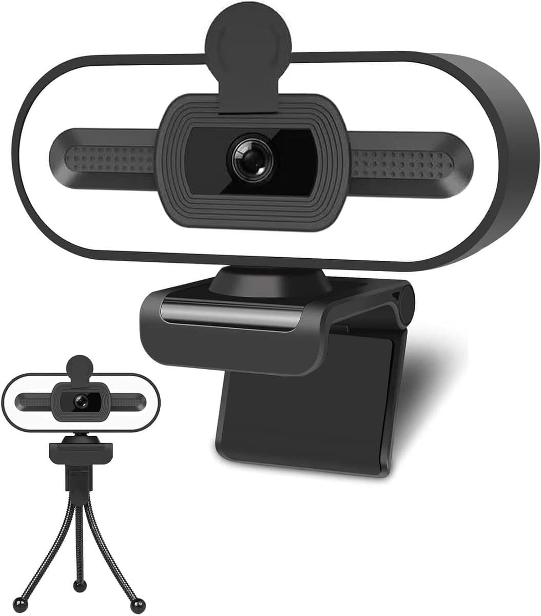 Webcam voor PC - Streaming Camera - 4K Kwaliteit - video systeem - afbeelding 1