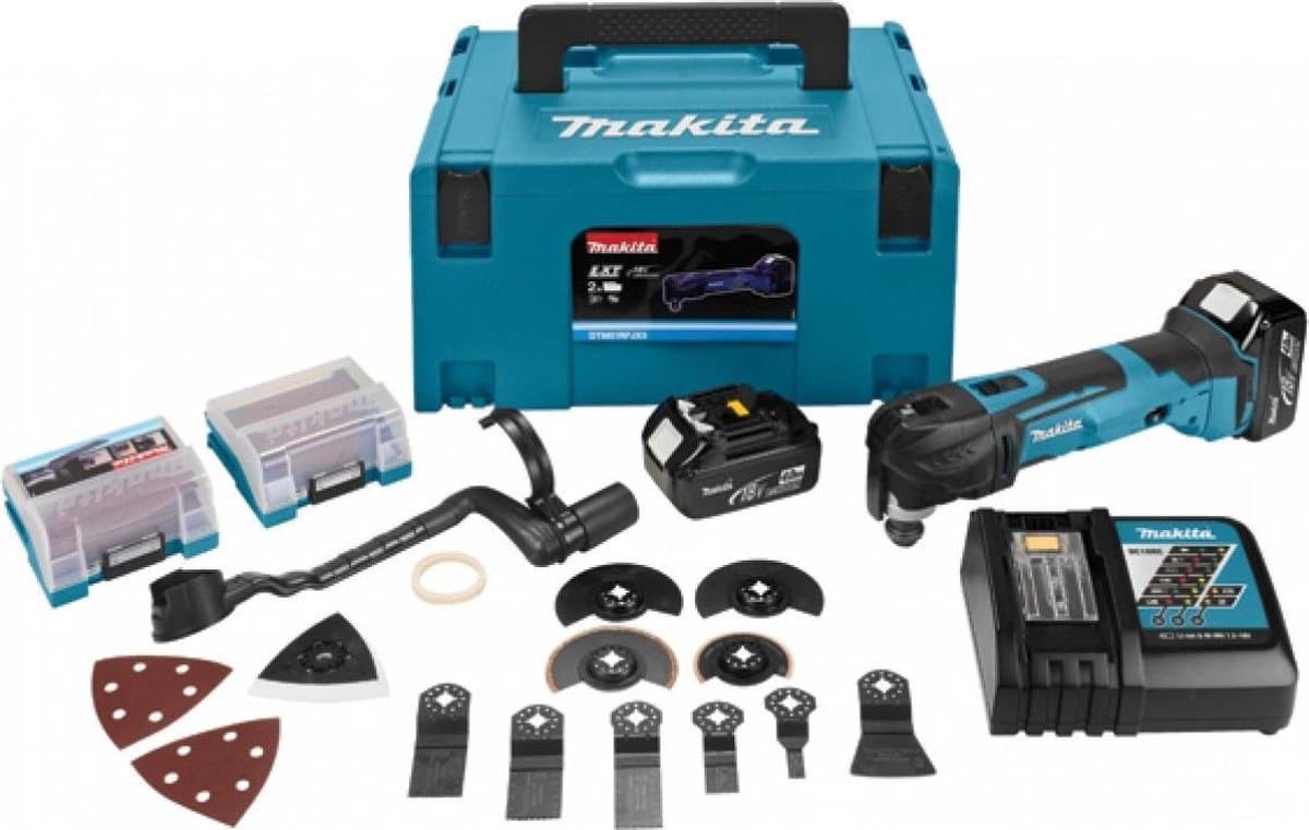 Makita DTM51RTJX3 18V Multitool met Snelspansysteem