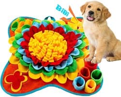 Hondenmatten, hondensnacks, voermatten geschikt voor kleine en middelgrote honden, antislip interactieve puzzelspeeltjes voor honden en speeltjes die het natuurlijke foerageergedrag stimuleren.