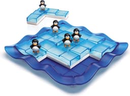 Productfoto van SmartGames Penguins on Ice: vervormbare pentomino-puzzel met 100 opdrachten
