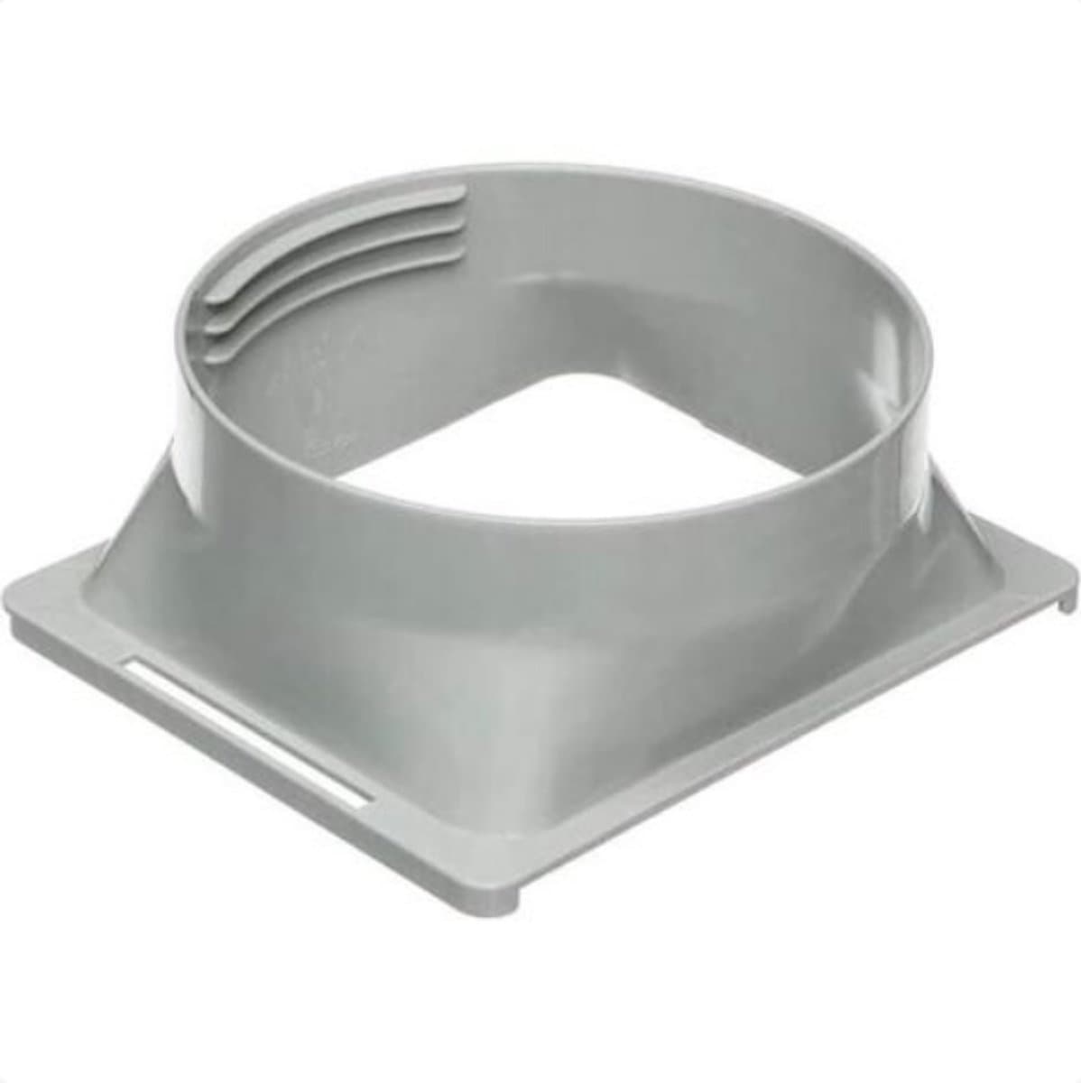 Airconditioner uitlaatslang connector - 150 mm - PVC - Mobiele airconditioner unit slang connector - Eenvoudige installatie - Snelle warmteafvoer - Grijs
