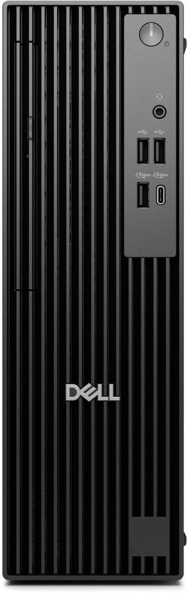 Dell Pro Slim QCS1250 - Compacte desktop PC - Intel Core i5‑14500 - 16 GB DDR5 - 512 GB SSD - UHD 770 Grafisch - Windows 11 Pro - Zwart