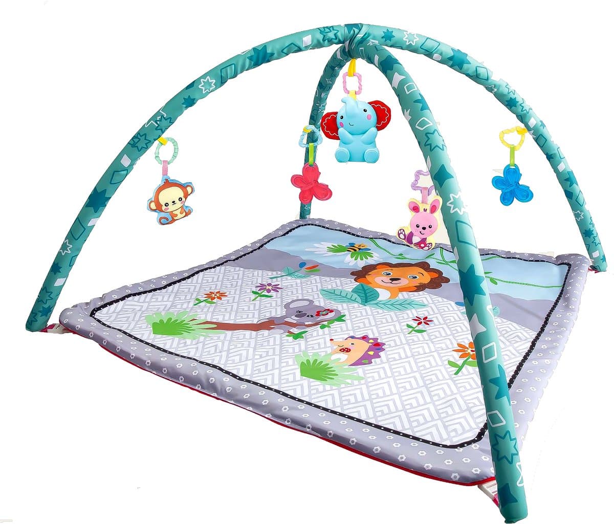 Speelkleed Baby met Boog - Buikligtrainer 78x78cm